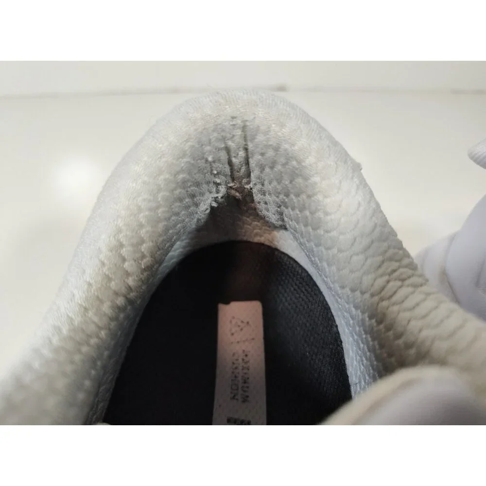 Hoka One One Bondi SR Slip Resistant Shoes Womens 9 White Leather 1110521 Flawed - Picture 10 of 12